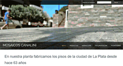 Desktop Screenshot of mosaicoscanalini.com.ar